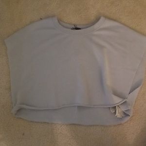 Forever 21 Blue Crop Top